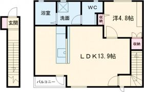 ブランシェットの間取り画像