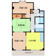ボヌール岩崎台A棟の間取り画像