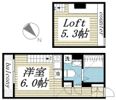 Akari habite B棟の間取り画像