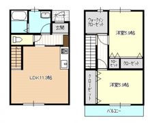 VILLA MONZENⅡの間取り画像