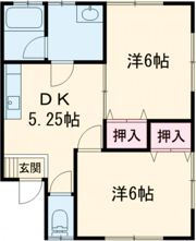 紫陽花Ⅱの間取り画像