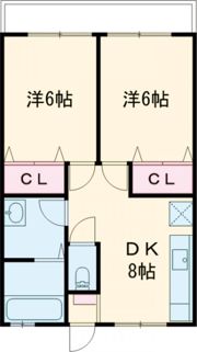 紫陽花Ⅰの間取り画像