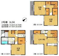 リーブルファイン前原中央2号棟の間取り画像