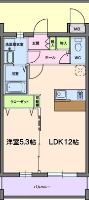 バロンドールの間取り画像