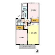 ウィング青山Ⅱの間取り画像
