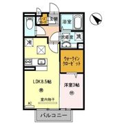 フィオーレ野崎Ⅲの間取り画像