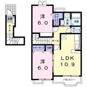 ソレイユ弐番館の間取り画像