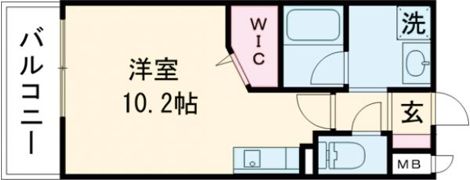 サムティ慶徳レジデンスⅡの間取り画像