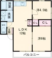 ケイ・エス・ハイム B棟の間取り画像