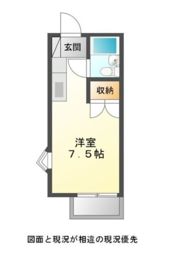 プリンスヒル Aの間取り画像