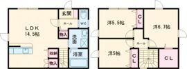 ミカエル ビレッジ区画19の間取り画像
