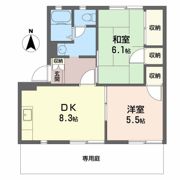 メゾンさつきの間取り画像