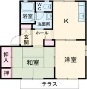 プレミール 上中の間取り画像