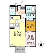 リール琴塚の間取り画像