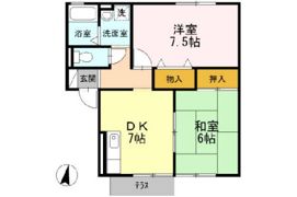エバーグリーン南山 Bの間取り画像