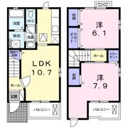 ヴレ・アンジュの間取り画像