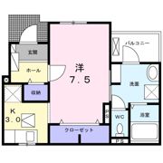 ルナ クレセントの間取り画像