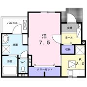 ルナ クレセントの間取り画像