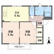 シャーメゾンF C棟の間取り画像