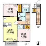 シャルマンの間取り画像