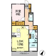 ヴァンフェリオ Bの間取り画像