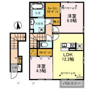 ルミエールオッツ A棟の間取り画像