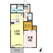 モダンコート古上条の間取り画像