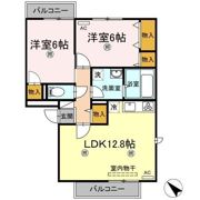 アドミレー樹太 D棟の間取り画像
