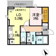 D-room F．京町の間取り画像