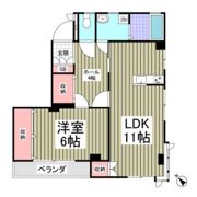 レジデンスクニヤの間取り画像