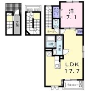 やまと．Mの間取り画像