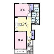 プラシードⅡの間取り画像