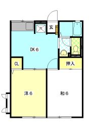 シャロームの間取り画像