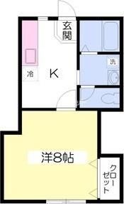 ブランドール高峯弐号館の間取り画像