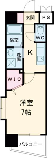 アクシオ北九州Ⅱの間取り画像