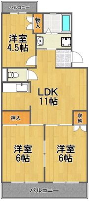 エーデルワイスの間取り画像