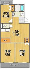 エーデルワイスの間取り画像