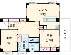 りりぱっとはうすの間取り画像