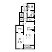 アンソレイエIIの間取り画像