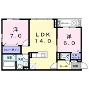 トミー コンフォートの間取り画像