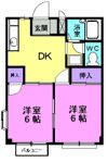 ロイヤル師勝Bの間取り画像