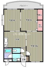 スイートホーム中島の間取り画像
