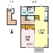 レジデンスokura Aの間取り画像