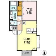 Ratoon B棟の間取り画像