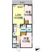 セジュール西台4の間取り画像