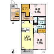 Will松岡(ｳｨﾙﾏﾂｵｶ )の間取り画像