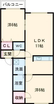 リッツハウスの間取り画像