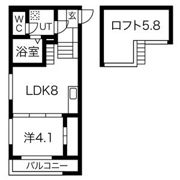 クリアスの間取り画像