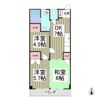 ハイツSKの間取り画像