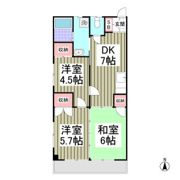 ハイツSKの間取り画像